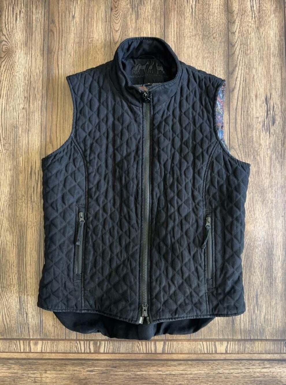 Outback Trading Co. Ladies Grand Prix Quilted Vest Black Size M